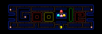Google's way of celebrating Pacman's 30th Anniversary! #Pacman #ArcadeGames #FlashGames