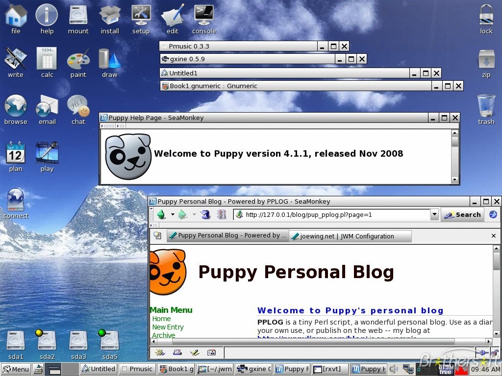 Puppy Linux 5.0 Ubuntu Ubuntu Kubuntu Xubuntu Линукс