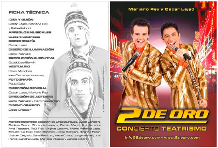 "2 DE ORO" CON-CIERTO TEATRISMO