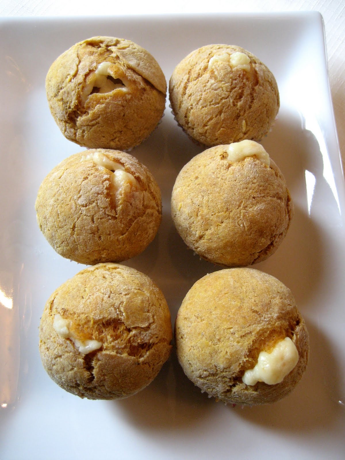 Homestyle Vegetarian Cooking Sweet Potato Bread with Cream Cheese Filling