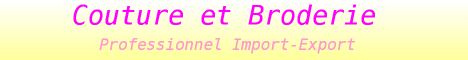 Couture et Broderie
