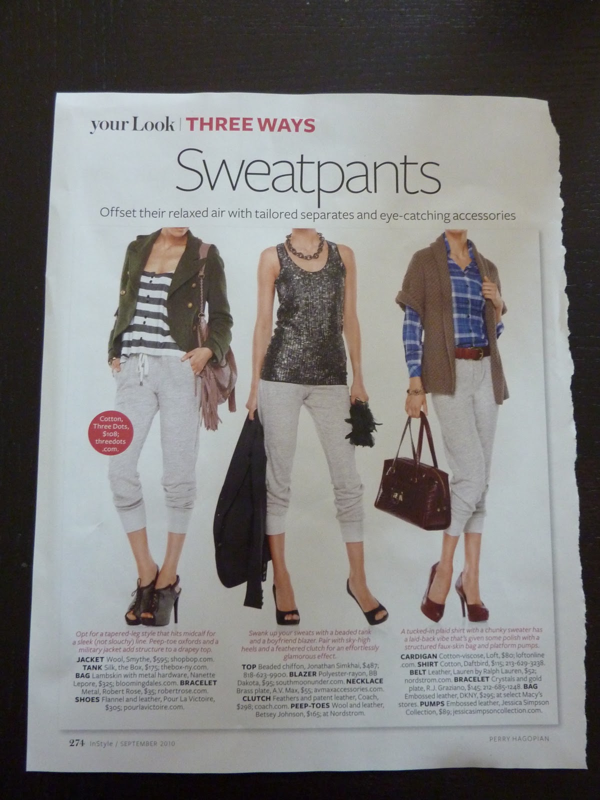 Heels And Sweatpants