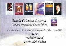 MARÍA CRISTINA AZCONA- Directora- IFLAC Argentina-Embajadora Universal de la Paz