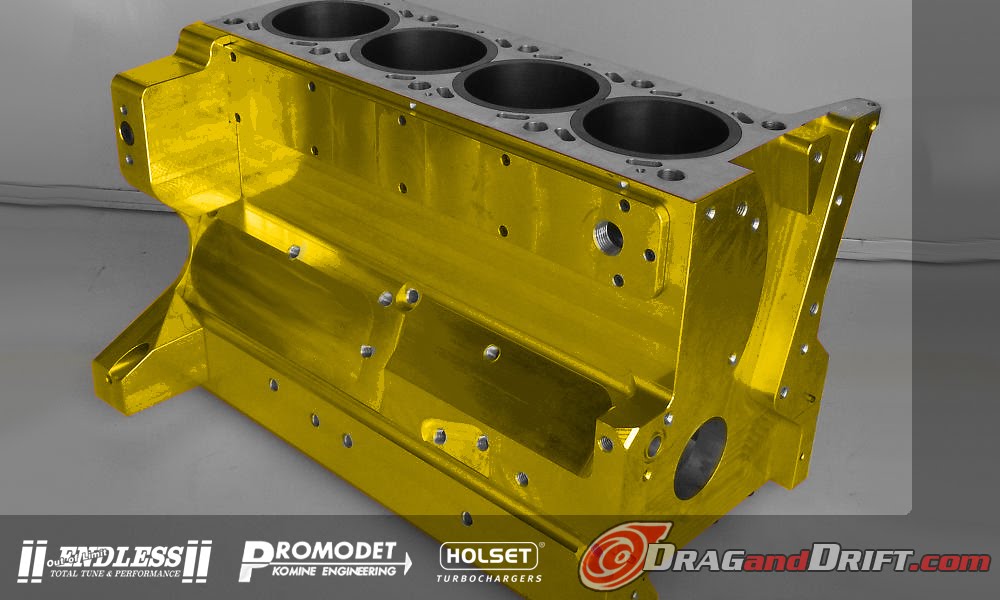DRAGandDRIFT billet Aluminum SR20 block