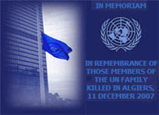 In Memoriam to Algiers Victims