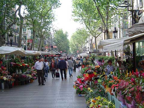 La Rambla de Barcelona