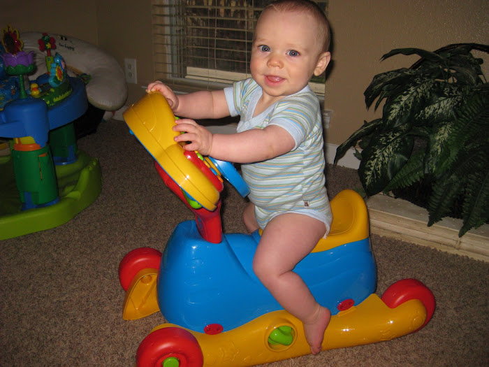 Alex is ready to ride!