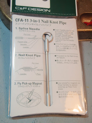 Splice needle and nail-knot tube