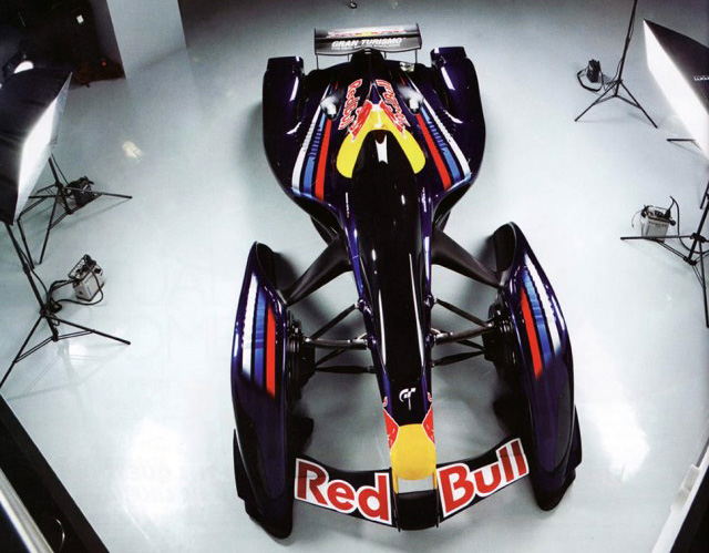 The Red Bull X1 Prototype Sits for a Photo Shoot red bull x 1