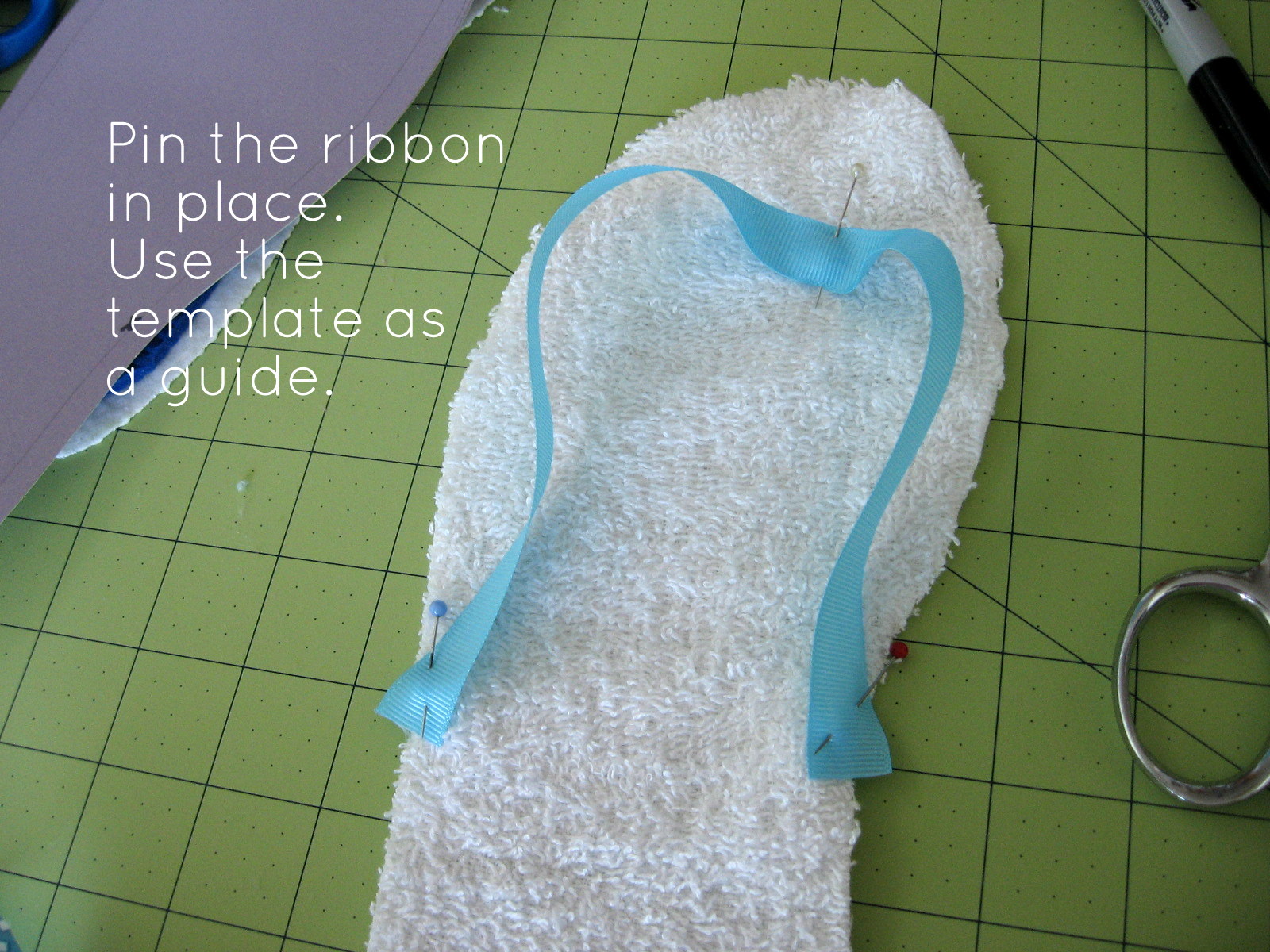 Pickup Some Creativity Spa Slipper Tutorial