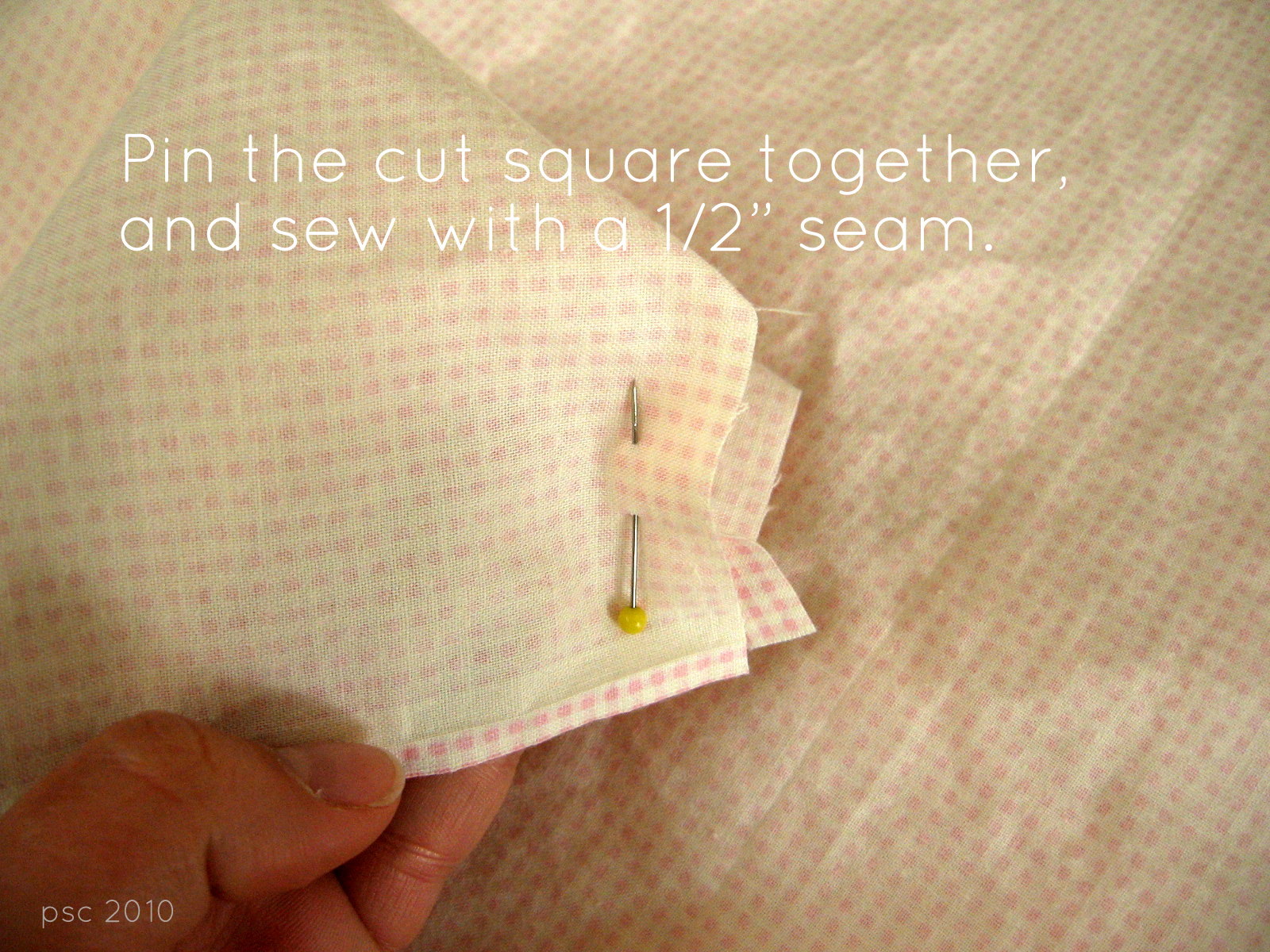 Pickup Some Creativity Doll Crib Mattress and Sheet Tutorial
