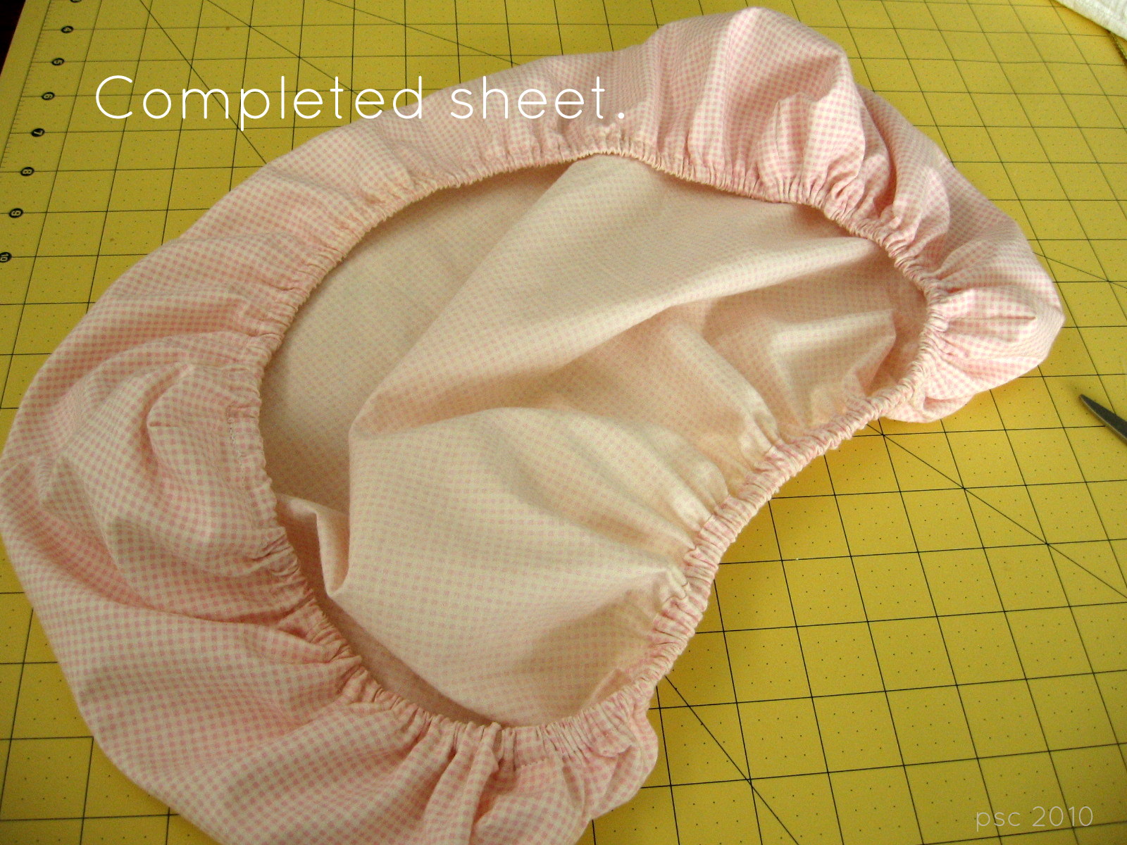 Pickup Some Creativity Doll Crib Mattress and Sheet Tutorial