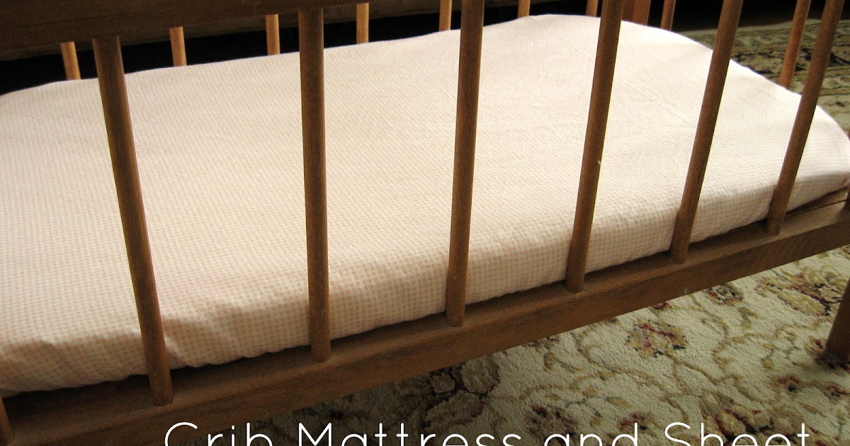 Pickup Some Creativity Doll Crib Mattress and Sheet Tutorial