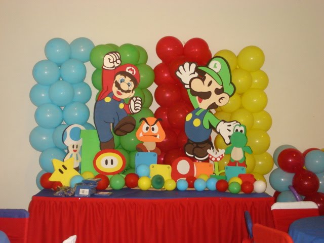 Original cumpleaños de Mario Bross para niños - CharHadas