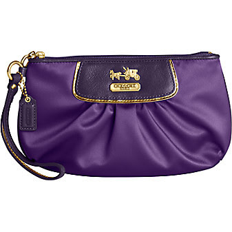 Coach Wristlet Purple