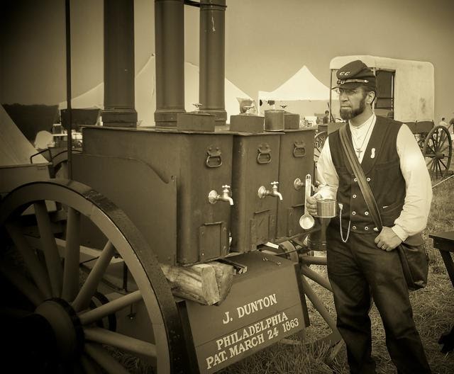Civil War Librarian NewsAn Authentic Reproduction of a Coffee Wagon