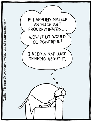 Funny Pictures About Procrastination