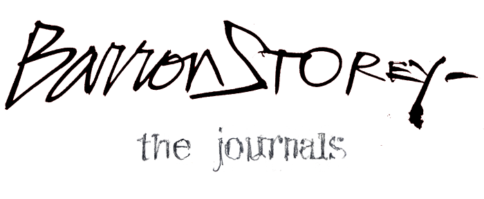 Barron Storey: The Journals
