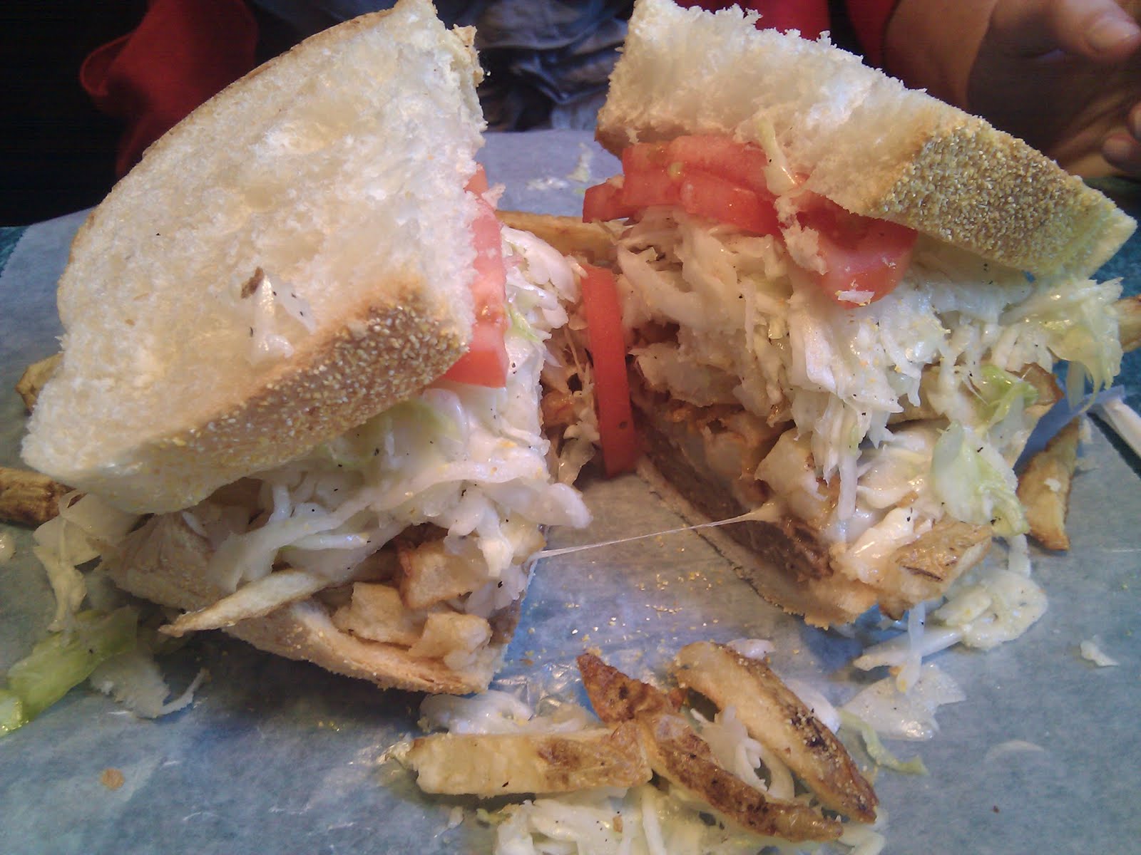 French Fries Sandwich