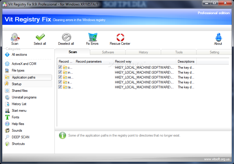 Vit Registry Fix -  11