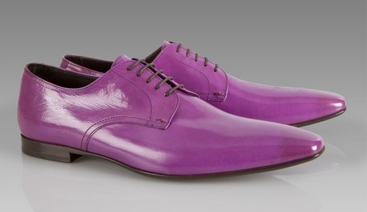 paul smith purple shoes