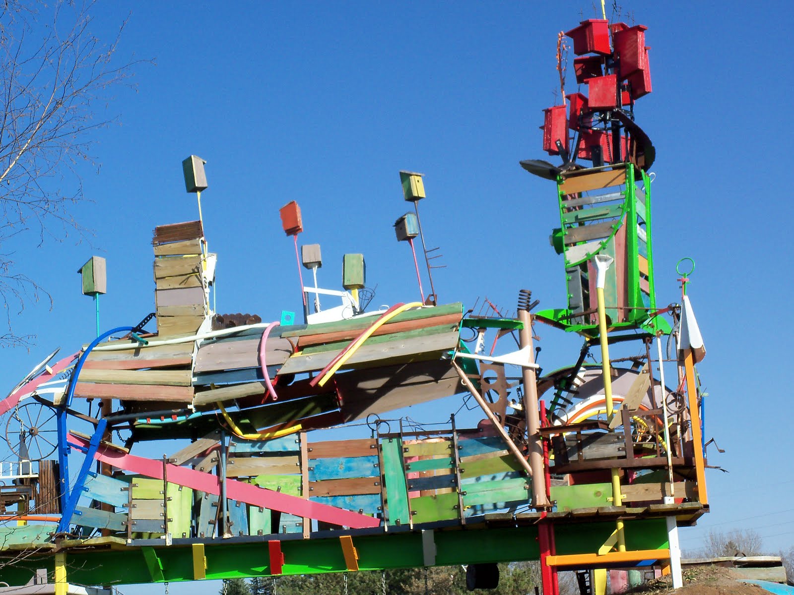 Watercolor Sky Franconia Sculpture Park