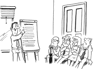 Office Training Cartoon