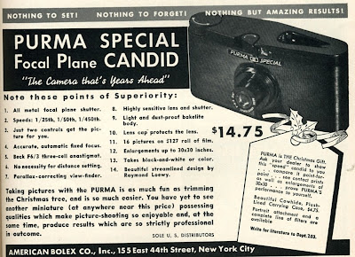 Purma Camera Advert.