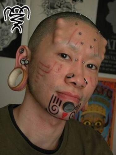 Piercing Under Skin body piercing. Piercing Under Skin