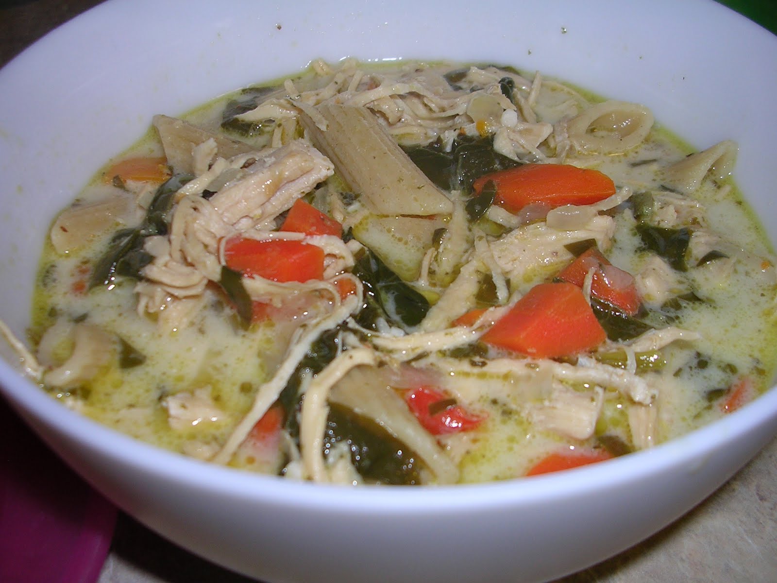 Tried and True Yummy Recipes Chicken Florentine Soup