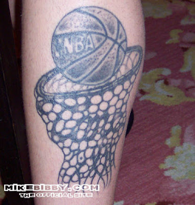 NBA Basketball tattoo - Sports Tattoos