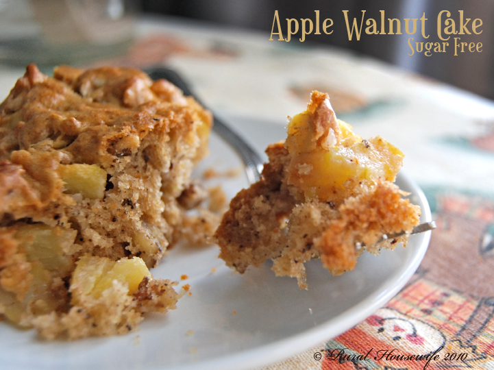 Rural Housewife Apple Cake Sugar Free