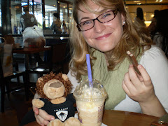 me and ambrose lion out for coffee