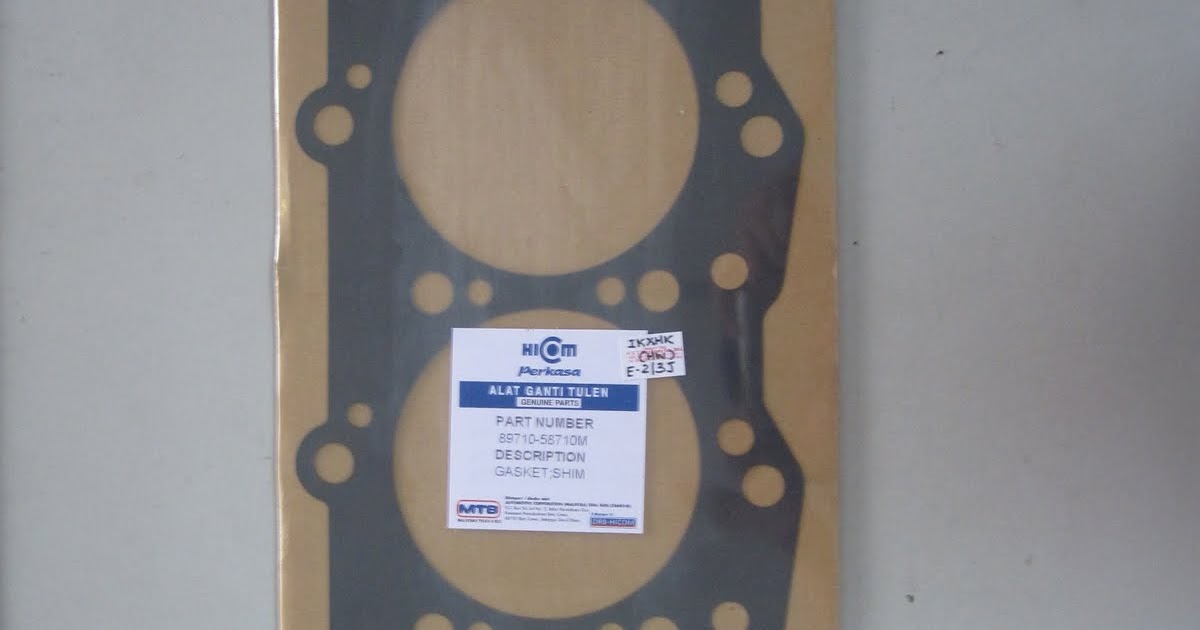 KP Gasket Isuzu Cylinder Head Gasket Shim