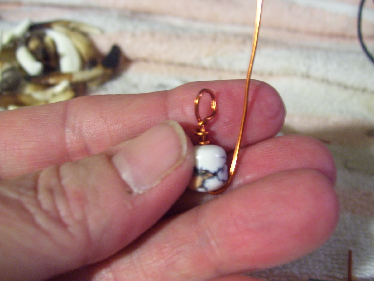 redmonkeystudiowv How to make a necklace copper bails