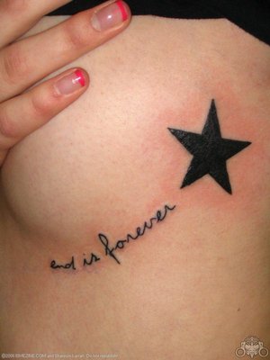 star tattoos with quotes. star vine tattoos star vine