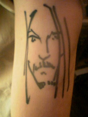 johnny depp chest tattoos. Johnny Depp has got a new