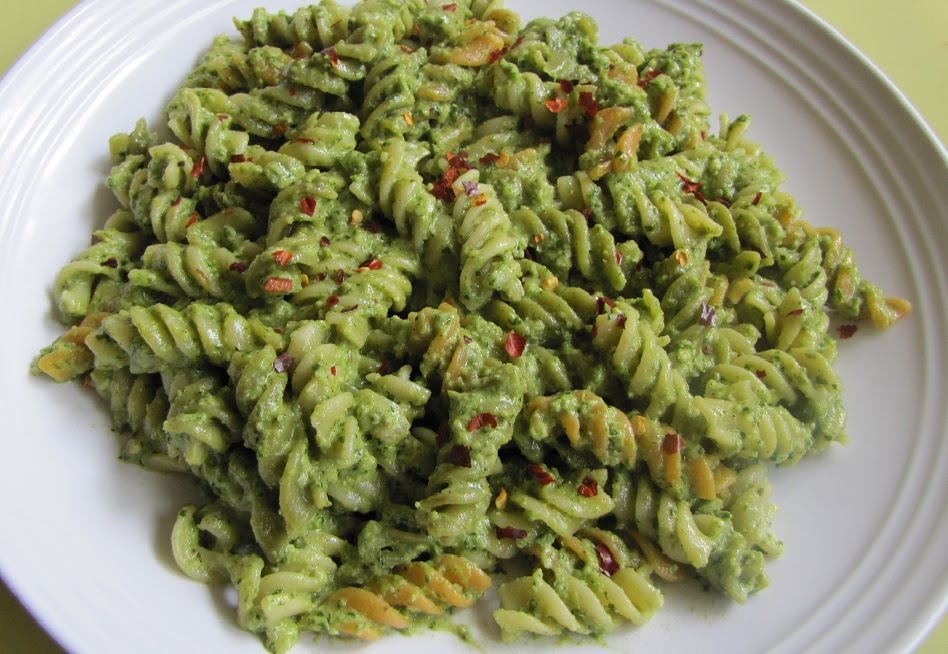 Super Yummy Recipes Rotini Cilantro Pesto Pasta