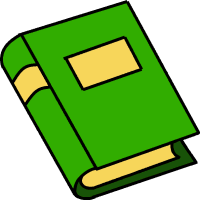 yellow book clipart