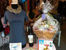 Auction items are on display at sonja - clothes to live in