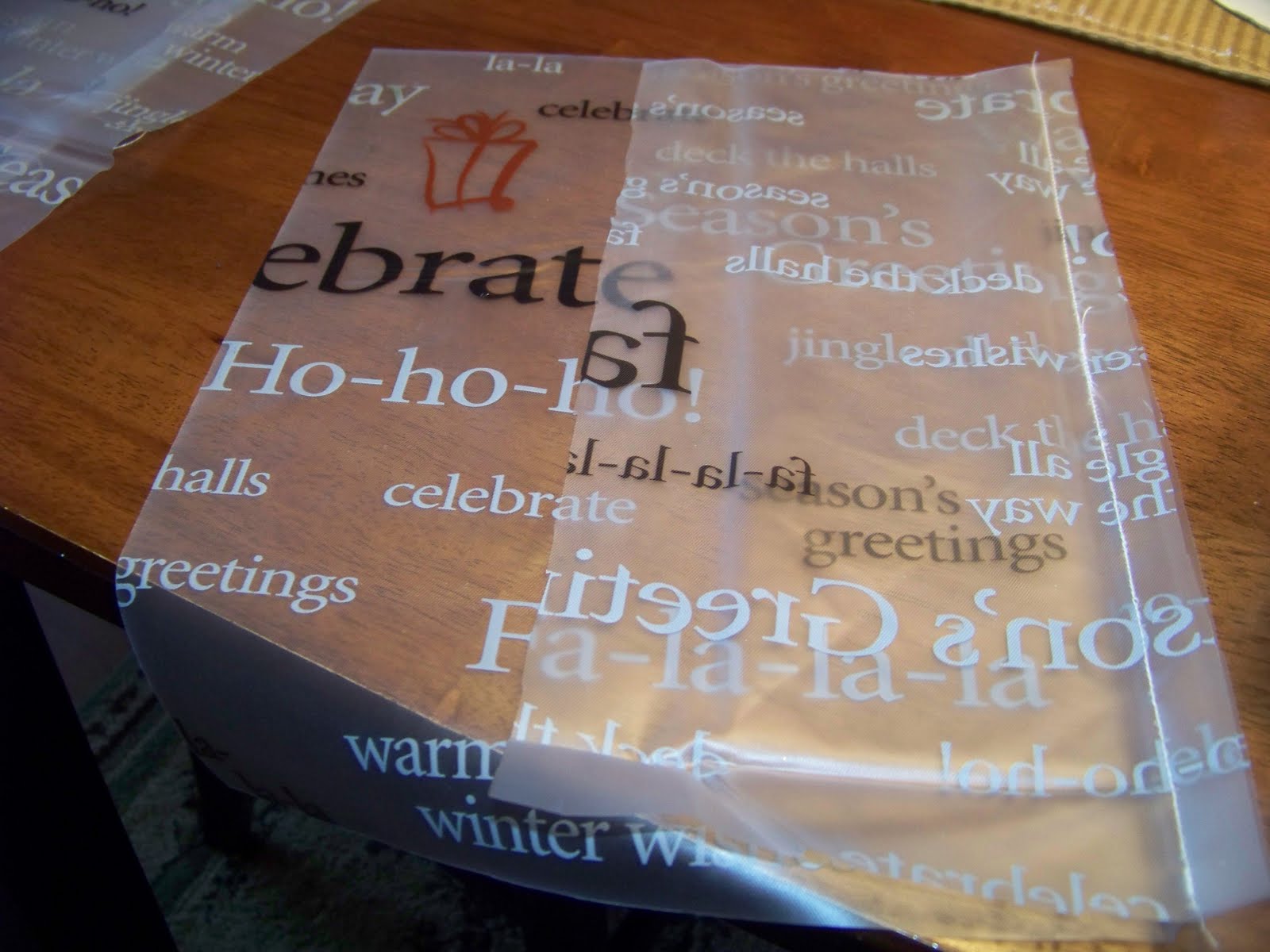 My Forever House Vinyl shower curtain gift bags