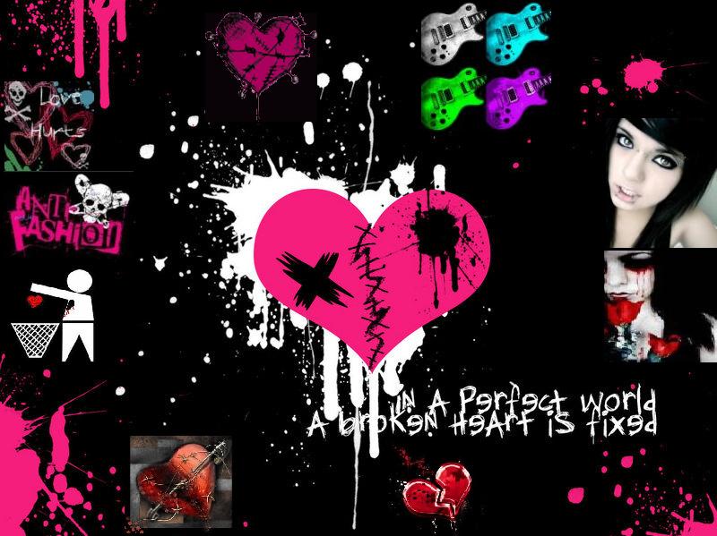 wallpaper cartoon emo. emo lovers ackground. emo