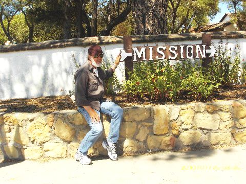 Unknown man points the way to mission...