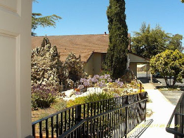 Ramp access for the handicapped  at this church...