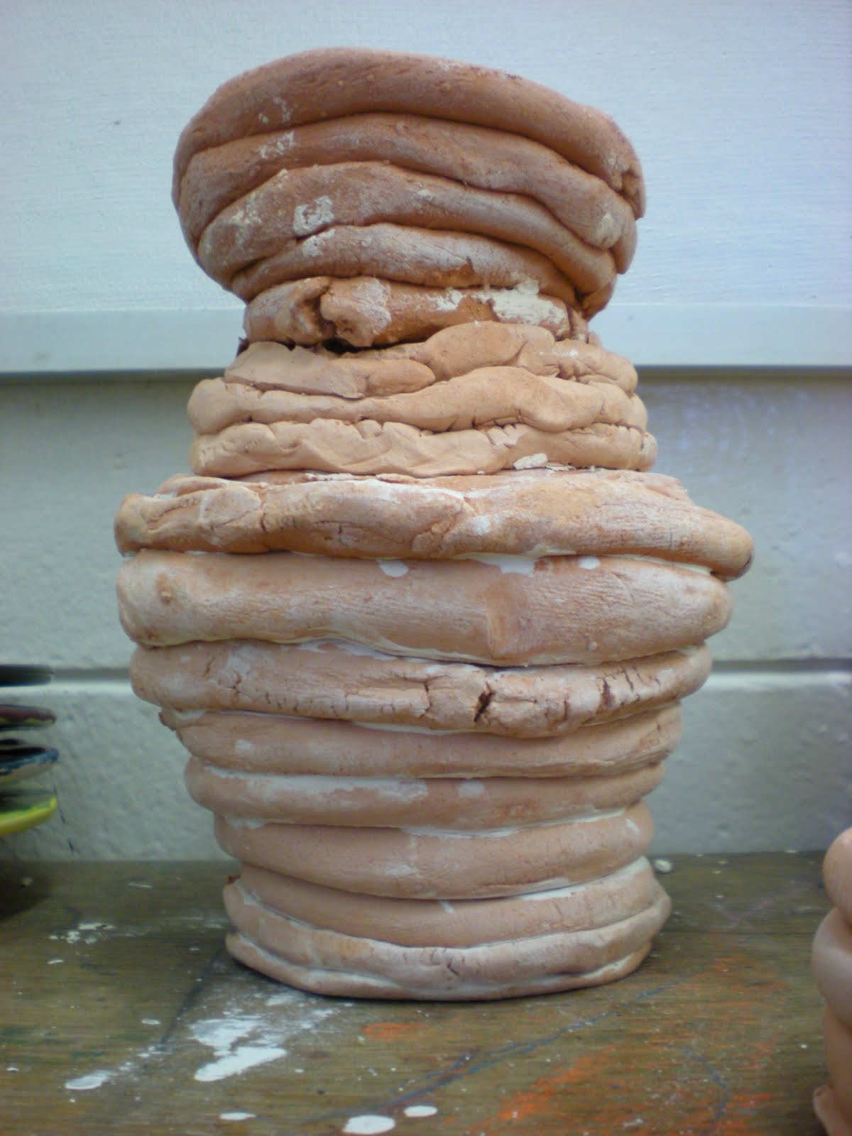 Elementary Artist Art Majors Coil Pots