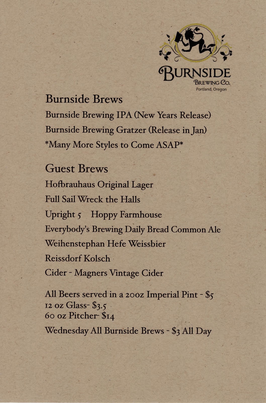 Burnside Brewing Co.
