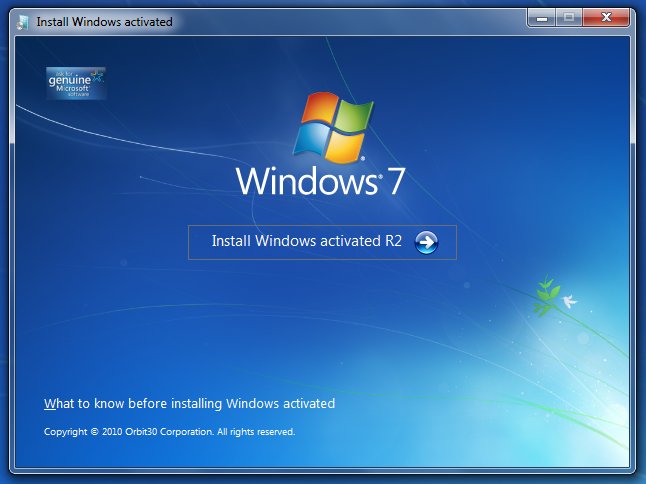 Download Windows 7 32bit 64 bit Activated Torrent