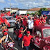 Cícero entra de vez na campanha e desfila com Maranhão em carreata