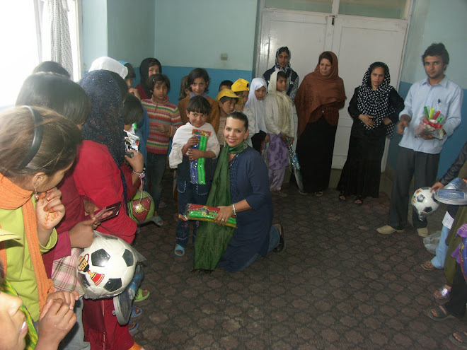 Sports toys from Lynda, Diana and Hope for Afghanistan donors