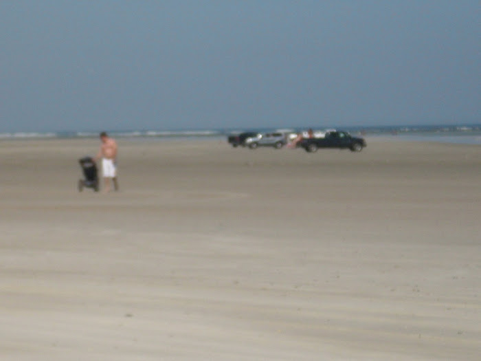 Madi's First Day at the Beach with Daddy